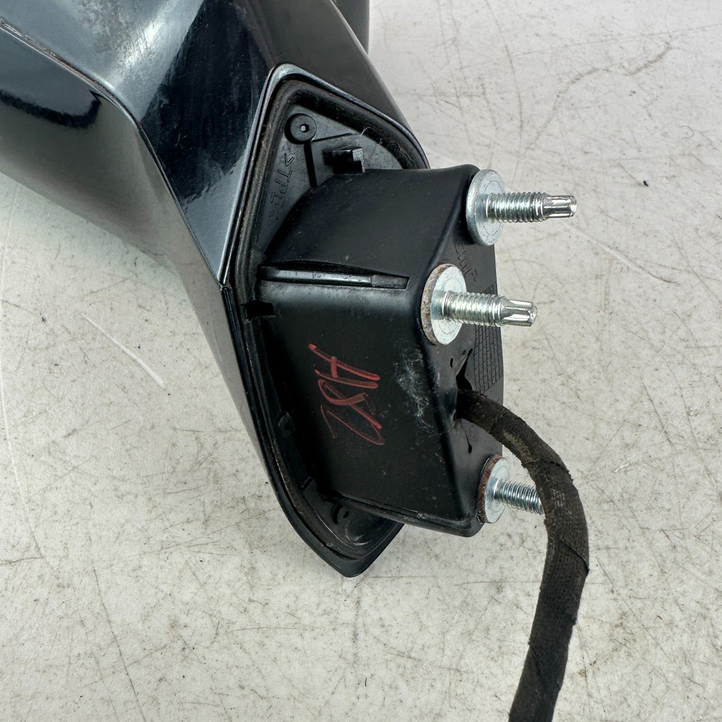 2016-2018 CHEVROLET CAMARO FRONT LEFT DRIVER SIDE VIEW DOOR MIRROR BLACK OEM