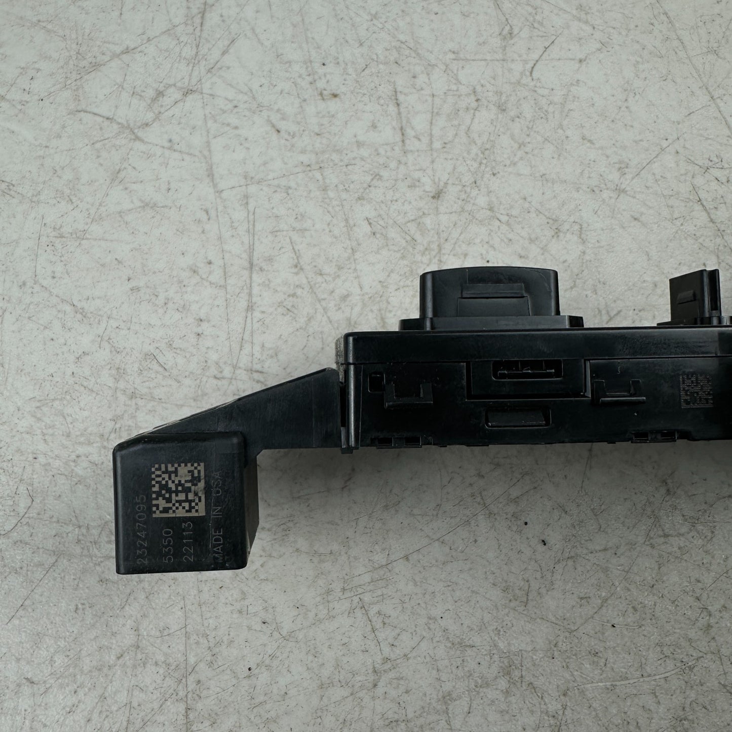 14-19 CHEVROLET CORVETTE FRONT LEFT DRIVER SIDE SEAT ADJUSTMENT SWITCH 23247095
