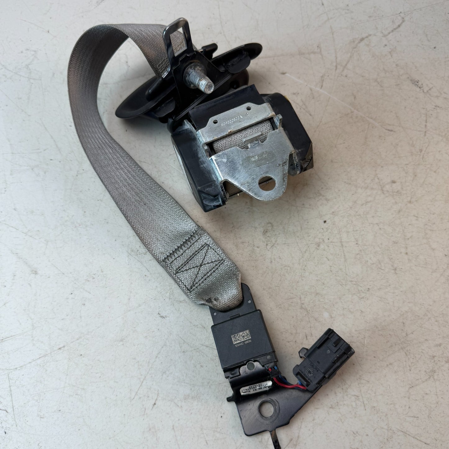 05-13 CHEVROLET CORVETTE FRONT RIGHT PASSENGER SEAT BELT RETRACTOR 15828282 OEM