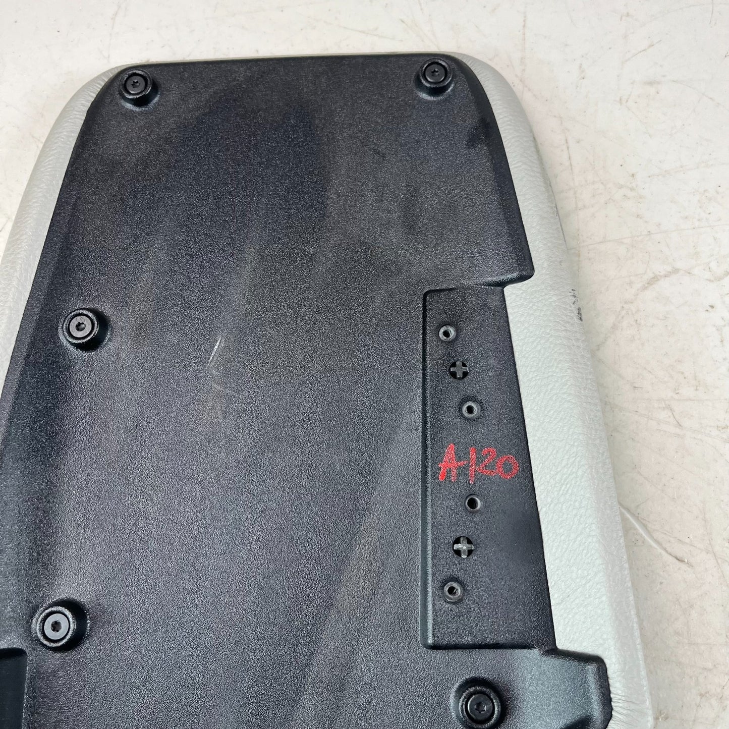 2005-2013 CHEVROLET CORVETTE C6 FRONT CENTER CONSOLE ARMREST LID DOOR GRAY OEM
