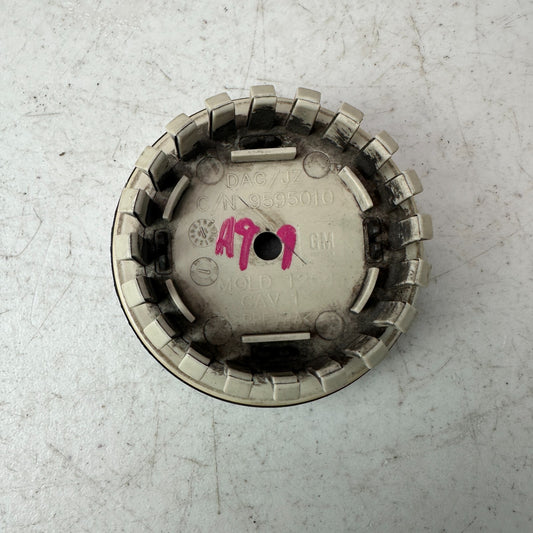 2014-2019 CHEVROLET CORVETTE C7 WHEEL RIM CENTER HUB CAP COVER BLACK 9595010 OEM