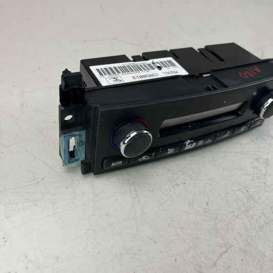 05-13 CHEVROLET CORVETTE C6 DUAL ZONE AC HEATER CLIMATE CONTROL SWITCH 15858813