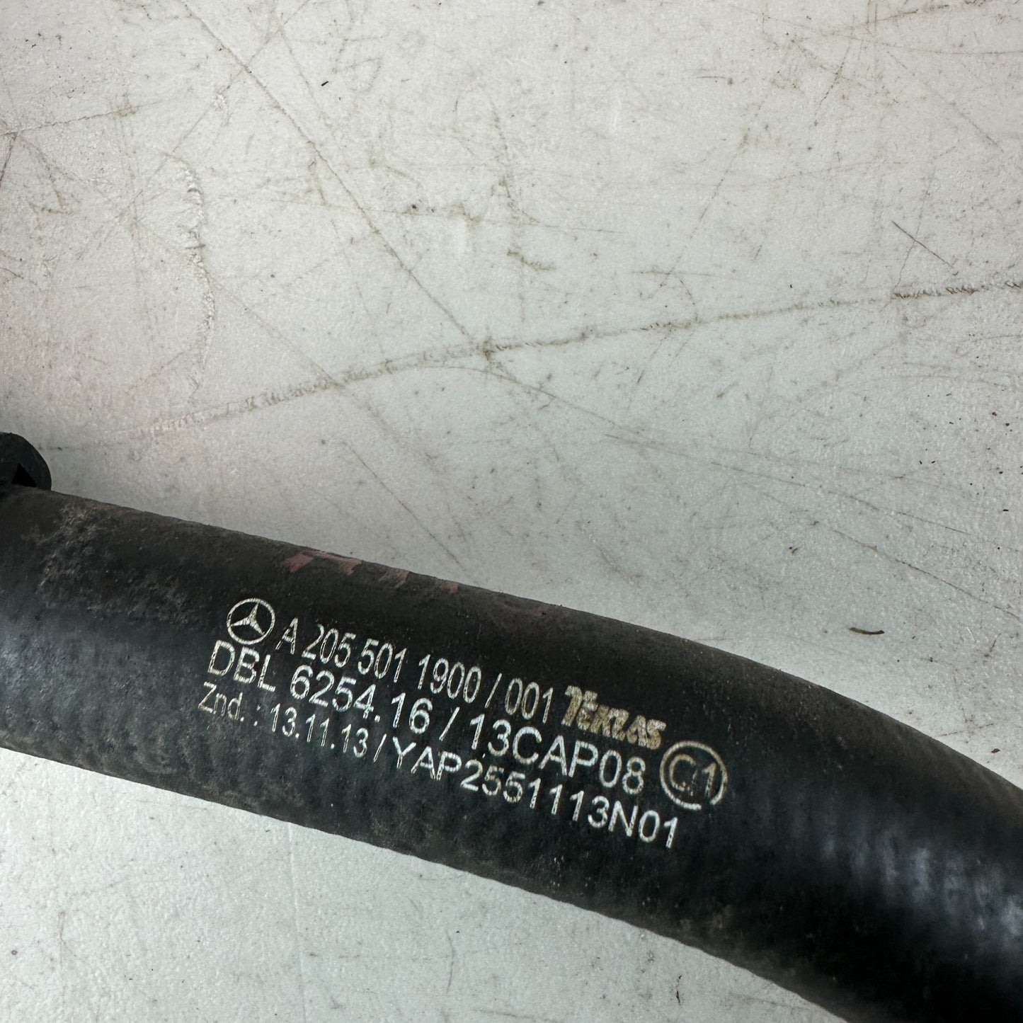 2015-18 MERCEDES C300 W205 2.0L TRANSMISSION OIL COOLER WATER HOSE TUBE PIPE OEM