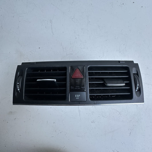 2008-2011 Mercedes-Benz C300 Center Dash AC Air Vents w/ Switch Buttons OEM