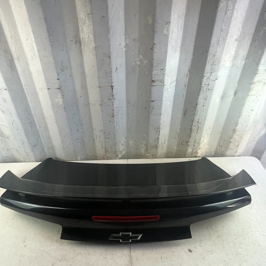 2016-2024 CAMARO SS REAR TRUNK DECK LID PANEL WITH WING SPOILER ASSY BLACK OEM