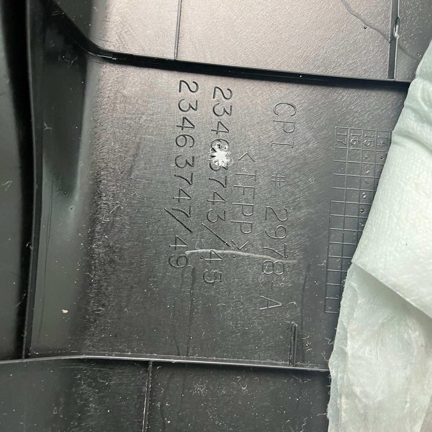 2014-2019 CHEVROLET CORVETTE TRUNK DECK BOARD INTERIOR TRIM PANEL COVER 23463747