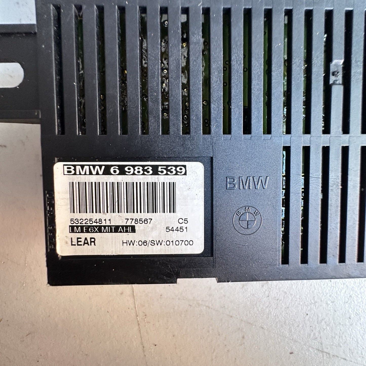 06 07 08 09 10 BMW 650I E63 LCM 6 983 539