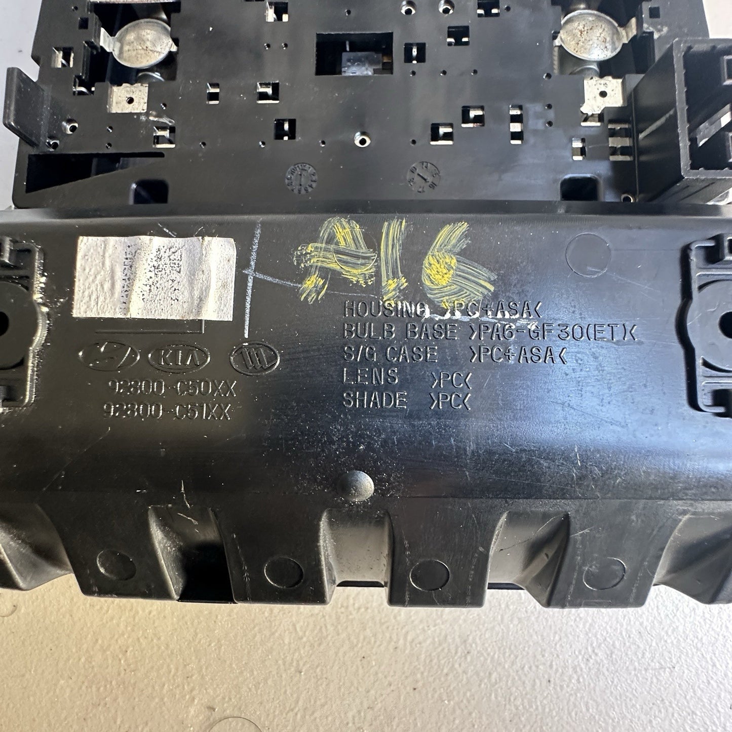 16-20 KIA SORENTO Front ROOF Console Black 92800-C50XX