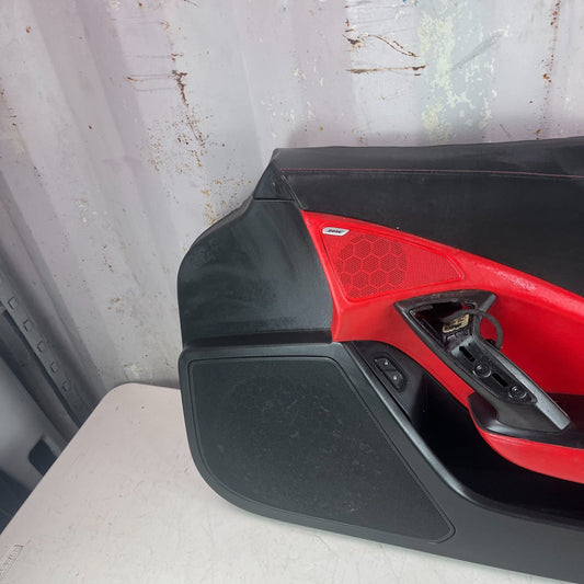 2014-2019 CHEVROLET CORVETTE FRONT RIGHT SIDE INTERIOR DOOR PANEL 340490AB OEM