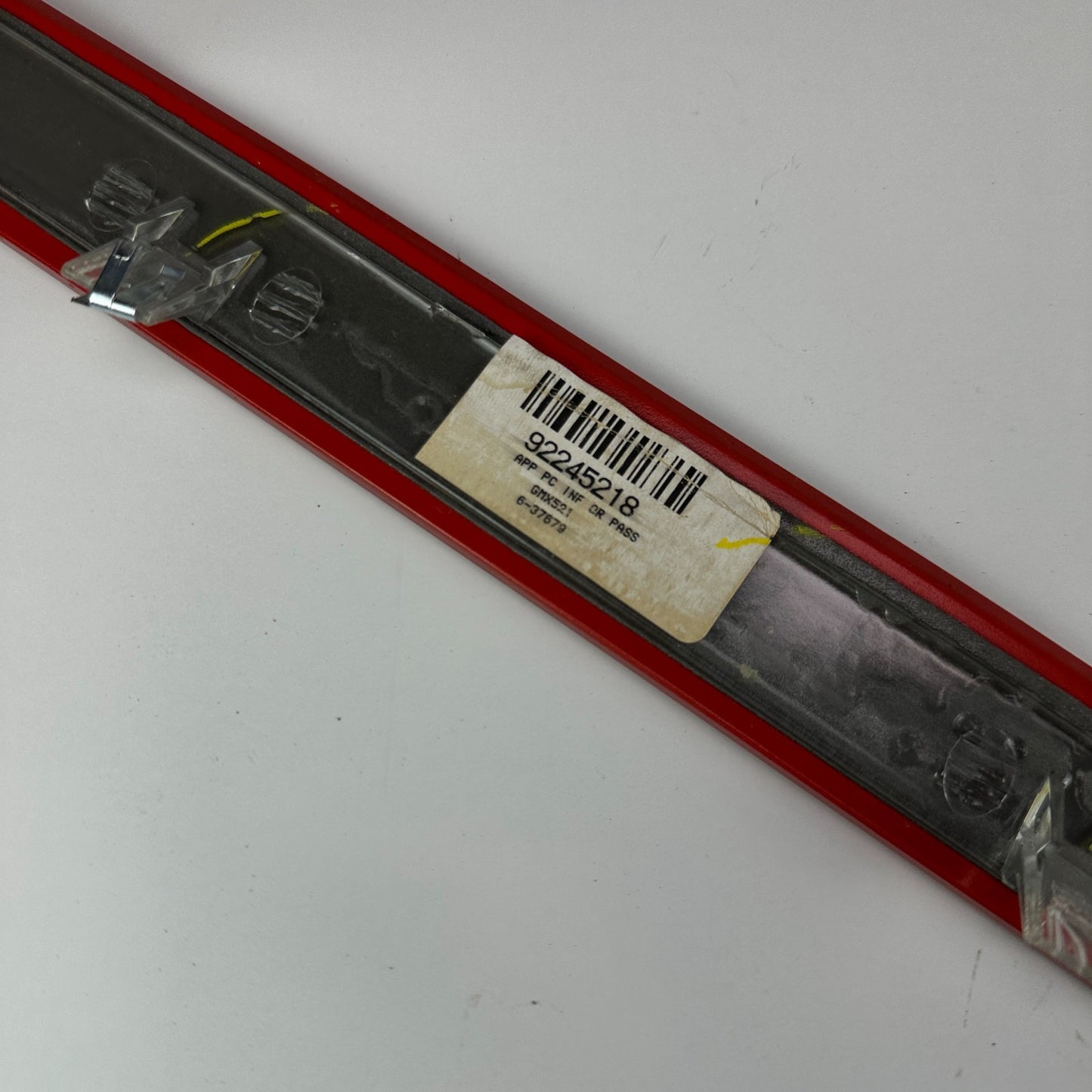 2010-2015 CHEVROLET CAMARO DASHBOARD TRIM HENNESSEY BADGE ORANGE 92245218 OEM