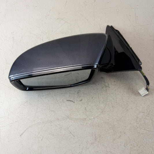 2015-2020 ACURA TLX FRONT LEFT DRIVER SIDE VIEW EXTERIOR DOOR MIRROR GRAY OEM
