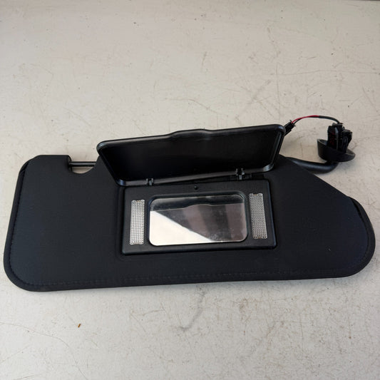 05-13 CHEVROLET CORVETTE FRONT RIGHT PASSENGER SIDE SUNVISOR SUN VISOR BLACK OEM