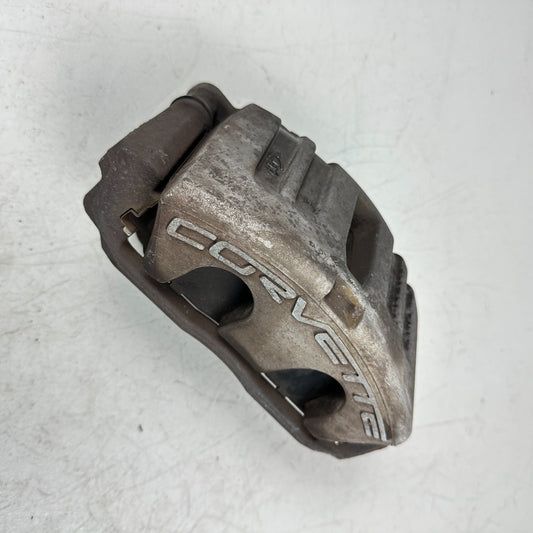 05-13 CHEVROLET CORVETTE FRONT LEFT DRIVER SIDE BRAKE CALIPER W/ BRAKE PADS OEM