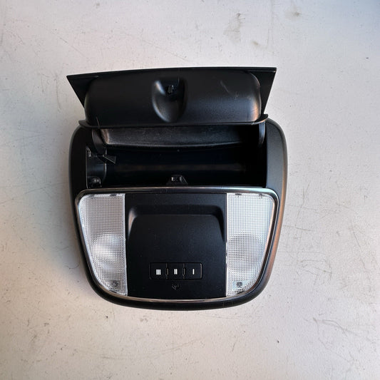 15-23 DODGE CHARGER FRONT OVERHEAD CONSOLE DOME LIGHT LAMP CONTROL PANEL OEM