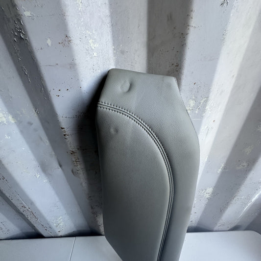 13-17 Honda Accord Rear Left Bolster Cushion Gray Leather