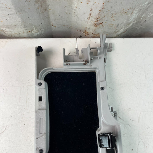 05-13 CHEVROLET CORVETTE C6 FRONT CENTER CONSOLE ARM REST BASE ASSEMBLY GRAY OEM