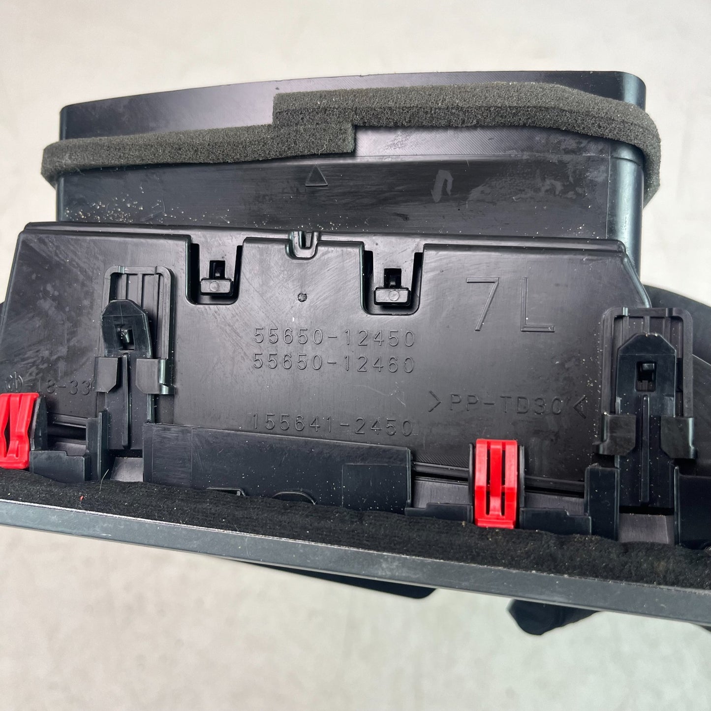 2019-2025 TOYOTA COROLLA DASH LEFT SIDE AC AIR VENT GRILLE W/ BEZEL MOLDING OEM