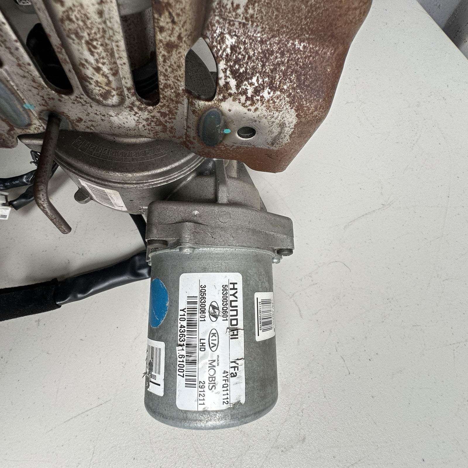 2011-2014 HYUNDAI SONATA ELECTRIC POWER STEERING COLUMN W/ MOTOR OEM, 563003Q601