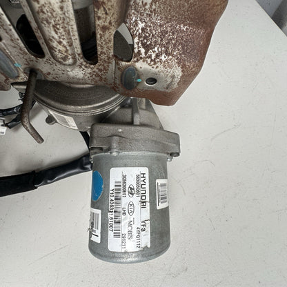 2011-2014 HYUNDAI SONATA ELECTRIC POWER STEERING COLUMN W/ MOTOR OEM, 563003Q601