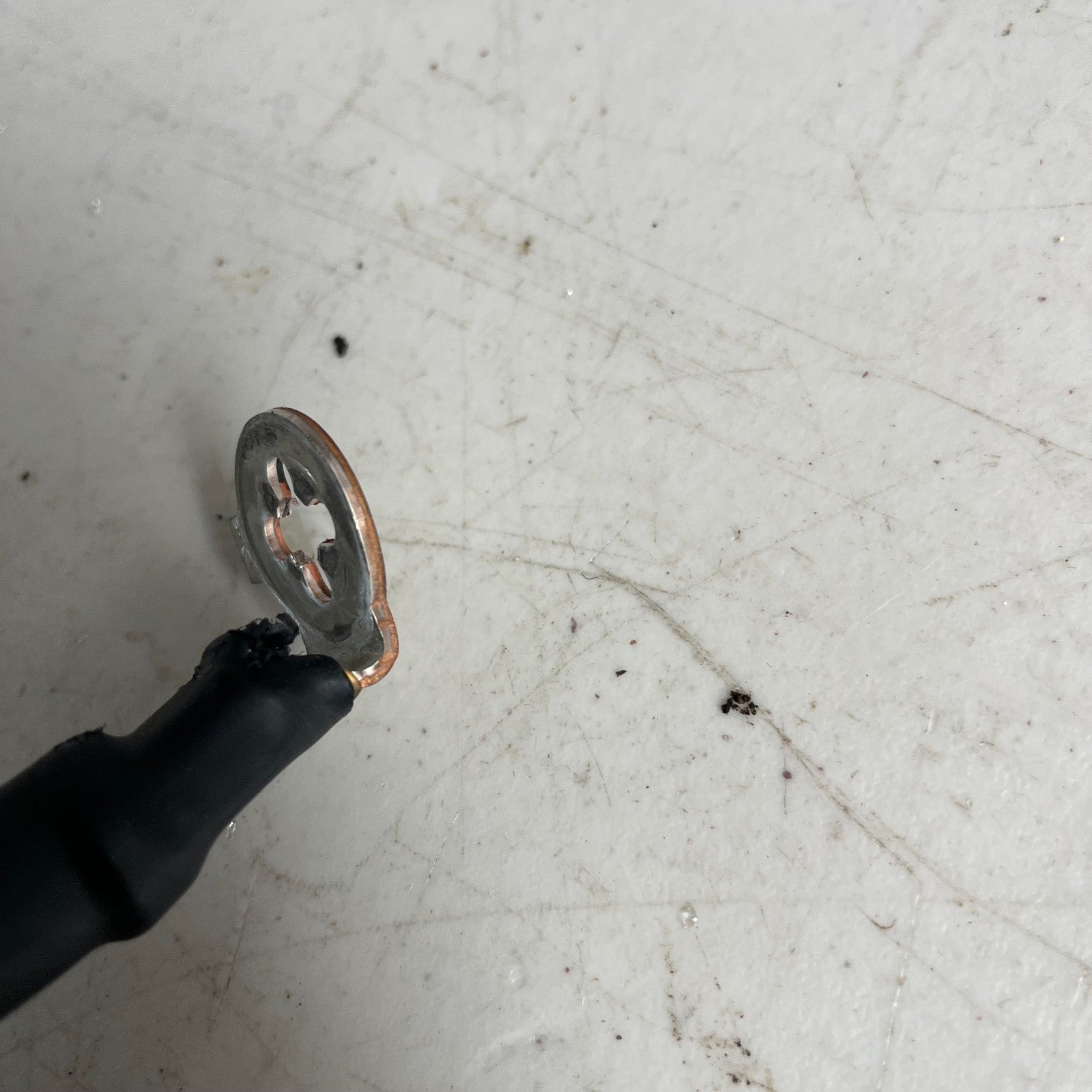 2008-14 CADILLAC CTS-V BATTERY NEGATIVE GROUND TERMINAL WIRE CABLE 25963401 OEM