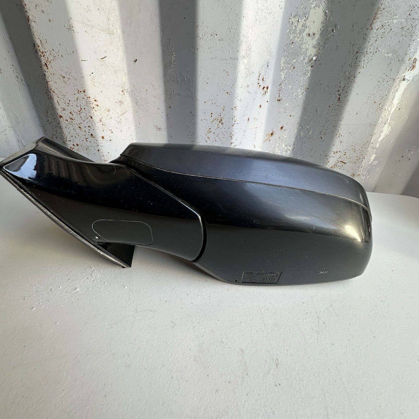2013-2016 Hyundai Santa Fe Left Driver Mirror USED OEM GRAY