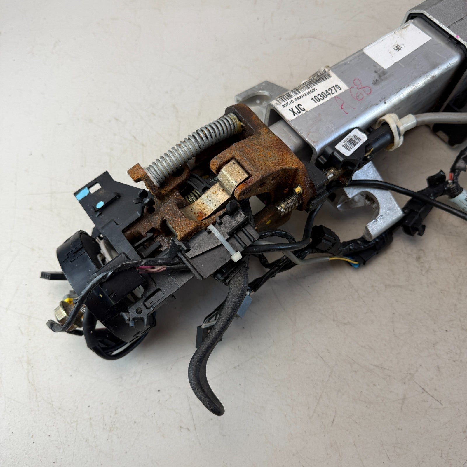 2005-2008 CHEVROLET CORVETTE C6 POWER STEERING COLUMN ASSEMBLY 10304279 OEM