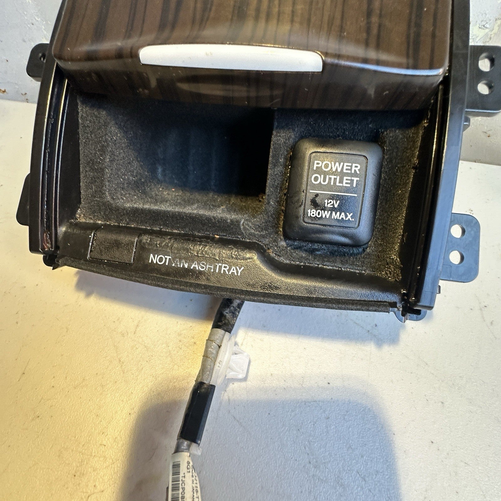 14 15 16 17 Acura RLX Power Outlet Console Cubby Storage Box