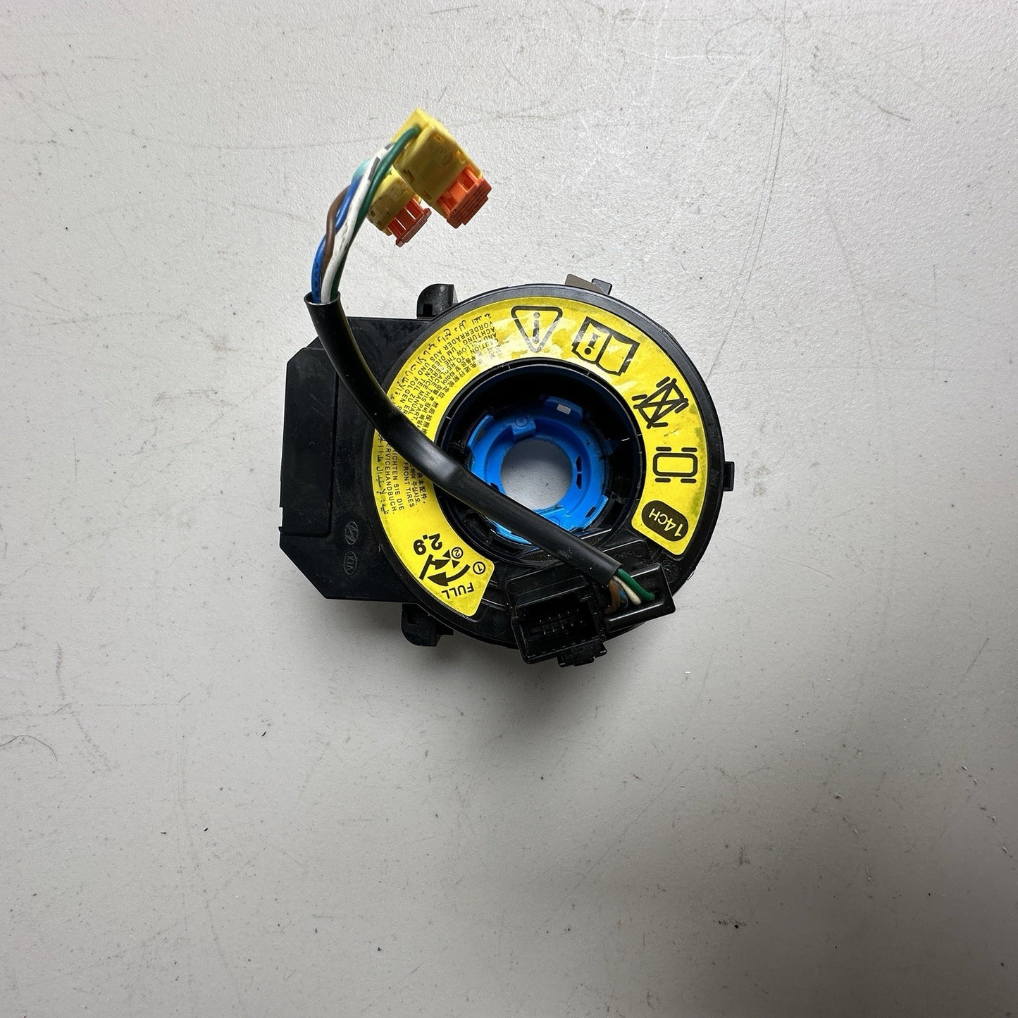 2011-2014 HYUNDAI SONATA STEERING WHEEL CLOCK SPRING SPIRAL CABLE OEM