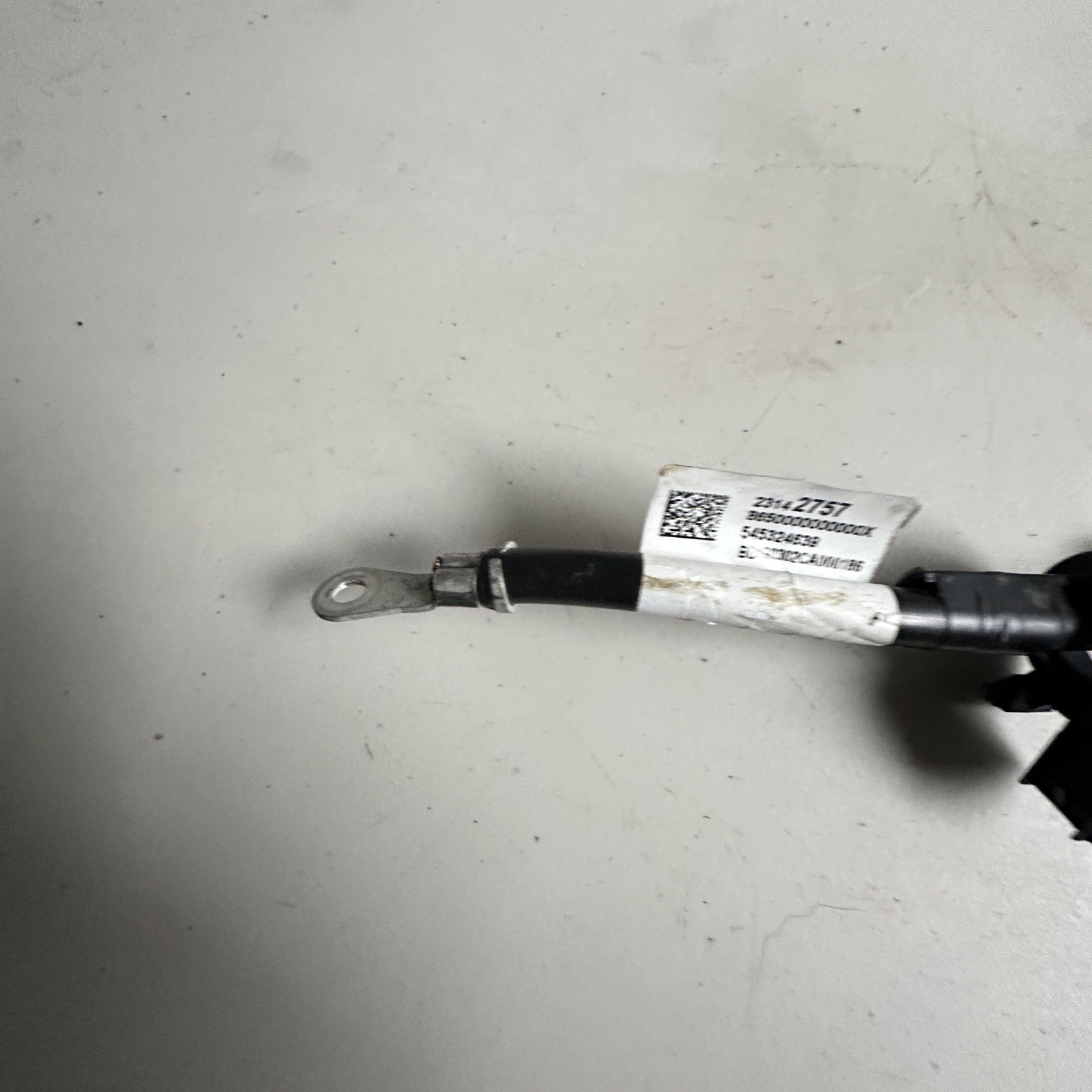 2014-2019 CHEVY CORVETTE NEGRATIVE BATTERY TERMINAL W/ CURRENT SENSOR OEM