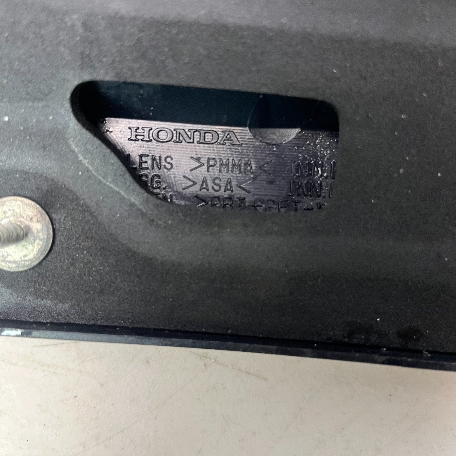 2016-2017 HONDA ACCORD REAR LEFT SIDE INNER TAIL LIGHT LAMP 34155-T2A-A21 OEM