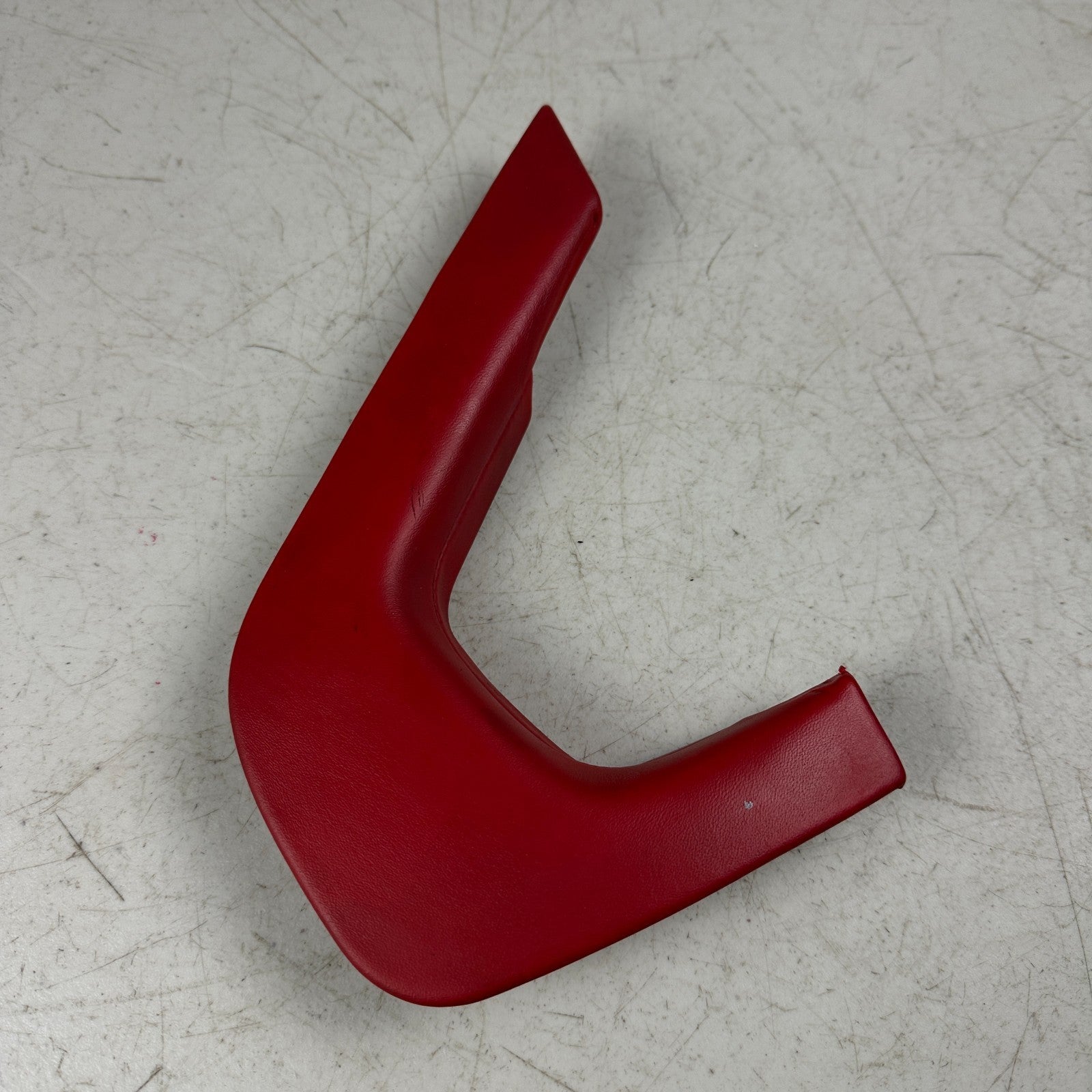 2014-2019 CHEVY CORVETTE C7 FRONT RIGHT LOWER DASH TRIM COVER PANEL RED 340077AA
