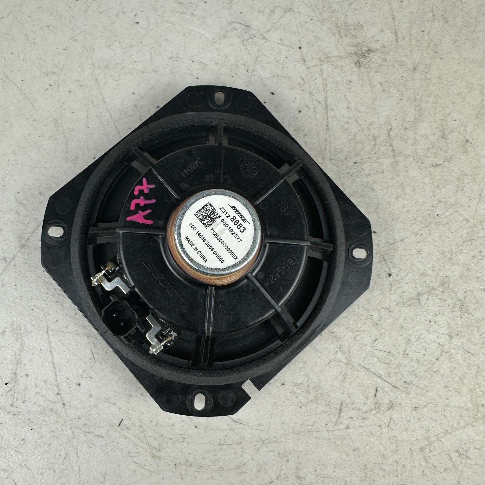 14-19 CHEVROLET CORVETTE REAR RIGHT SIDE QUARTER UPPER PANEL AUDIO SPEAKER OEM