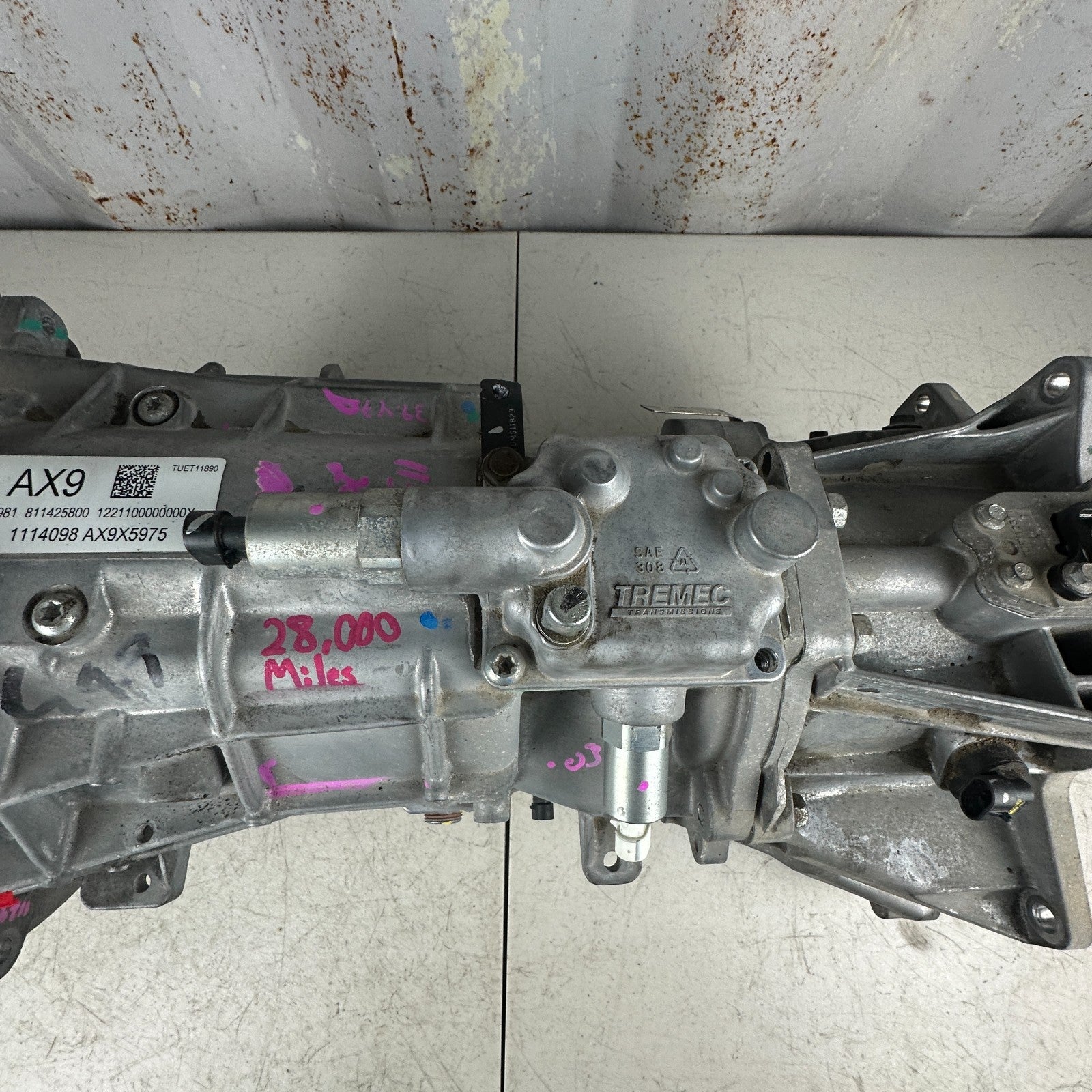 2014 CHEVROLET CORVETTE Z51 MANUAL TRANSMISSION ASSEMBLY 24255981 28K MILES OEM