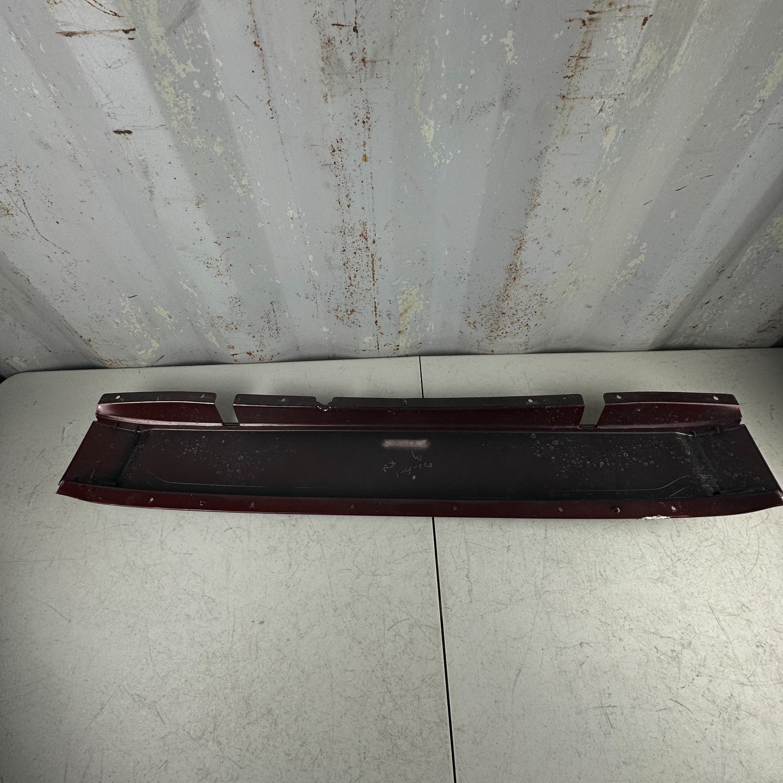 14-19 CHEVY CORVETTE REAR HARD TOP ROOF EXTENSION COVER PANEL LONG BEACH RED OEM