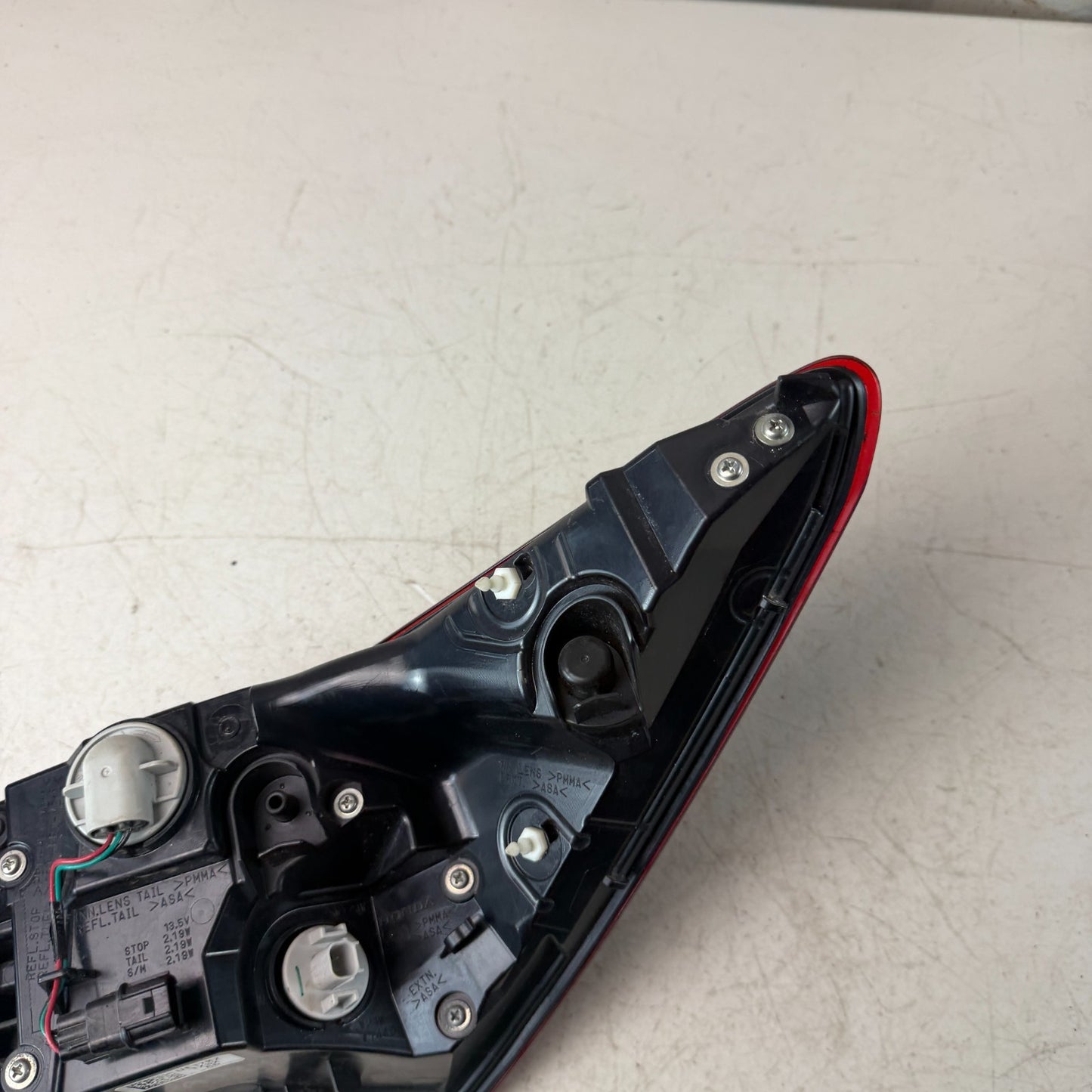 2018 - 2020 ACURA TLX REAR LEFT DRIVER SIDE OUTER TAIL LIGHT TAILLIGHT LAMP OEM