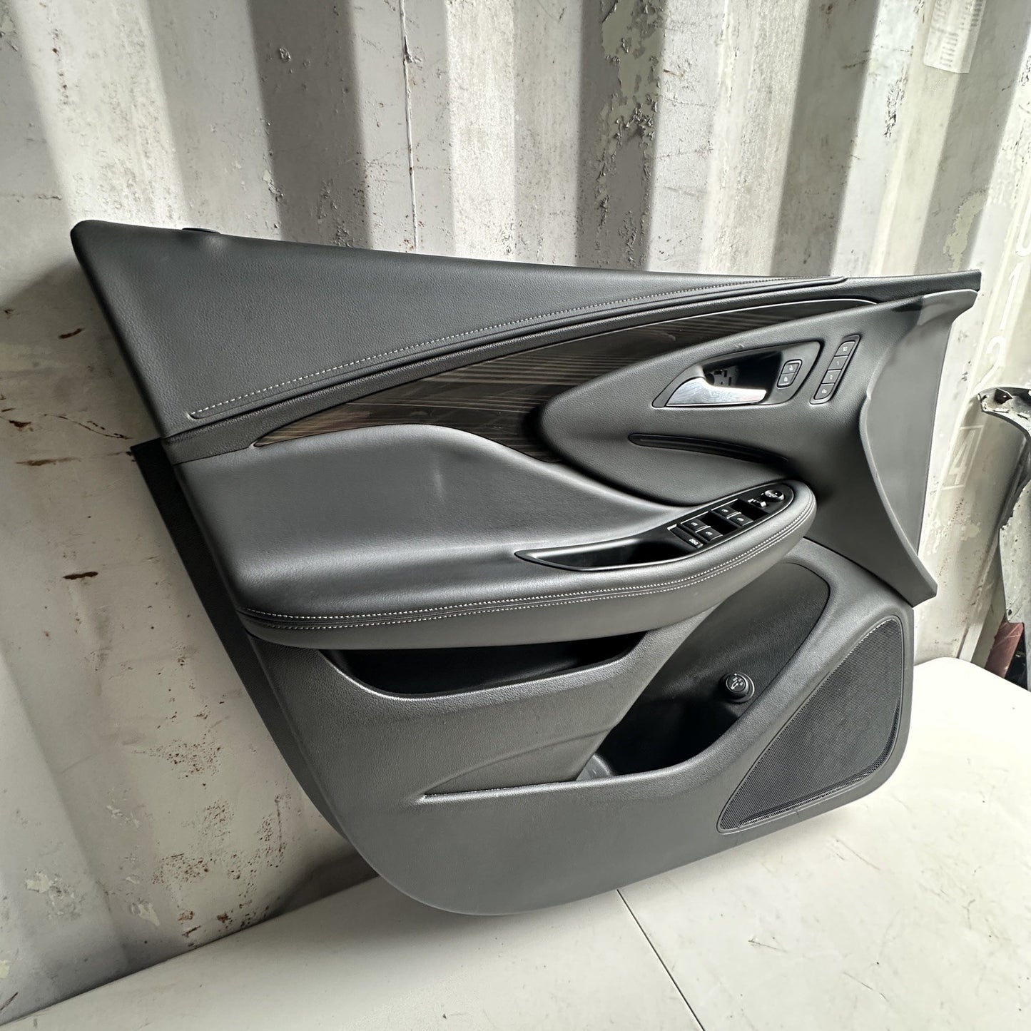 19-20 Buick Envision Interior Front Left Driver Door Trim Panel Black  OEM