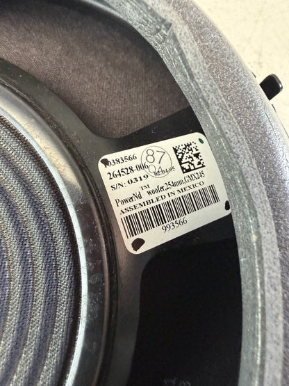2005-2013 CHEVROLET CORVETTE BOSE LEFT OR RIGHT DOOR SUBWOOFER SPEAKER 10383566