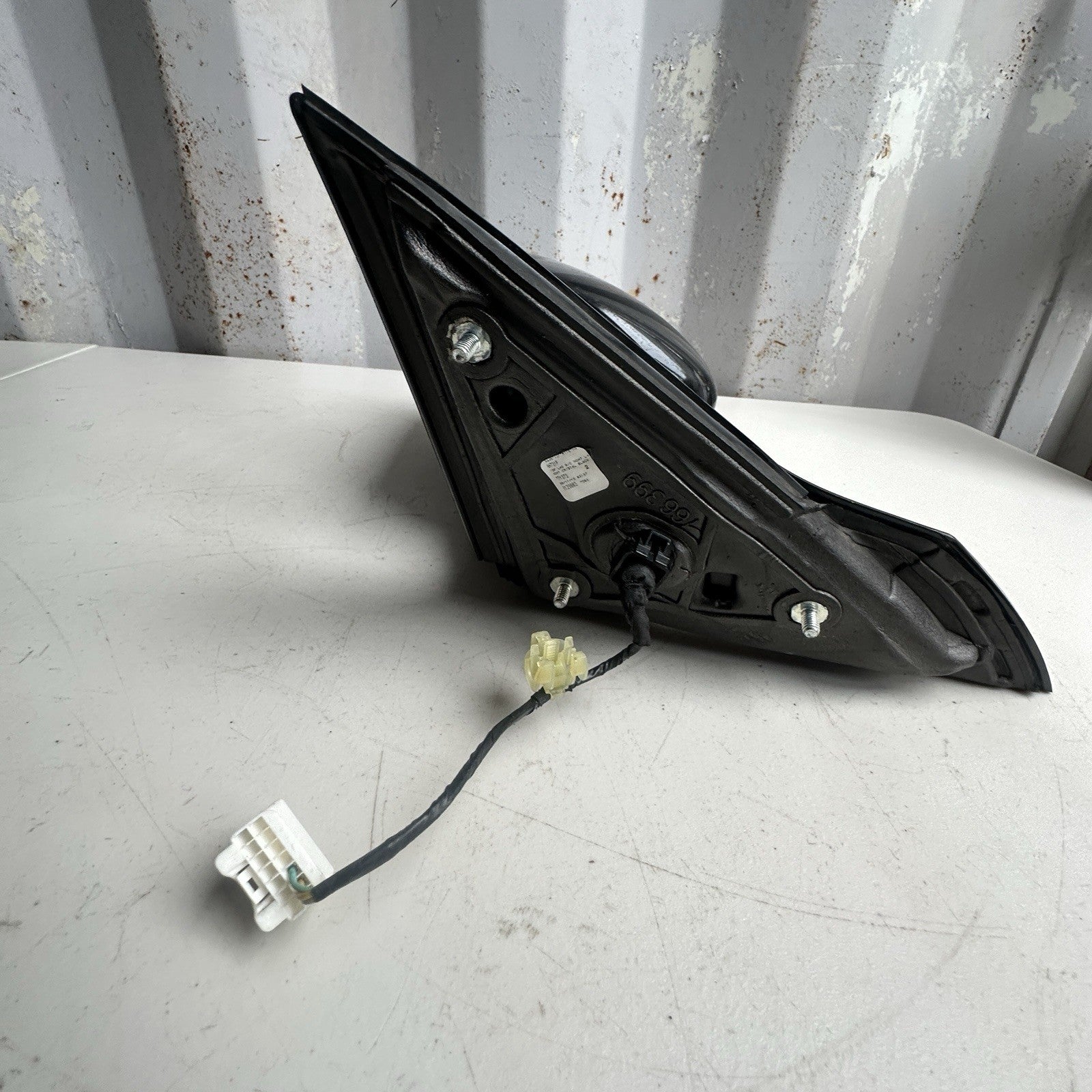2013-2017 Honda Accord Left Driver Door Mirror Black OEM Assembly