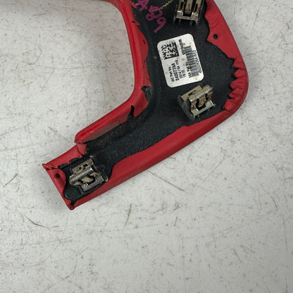 2014-2019 CHEVY CORVETTE C7 FRONT RIGHT LOWER DASH TRIM COVER PANEL RED 340077AA