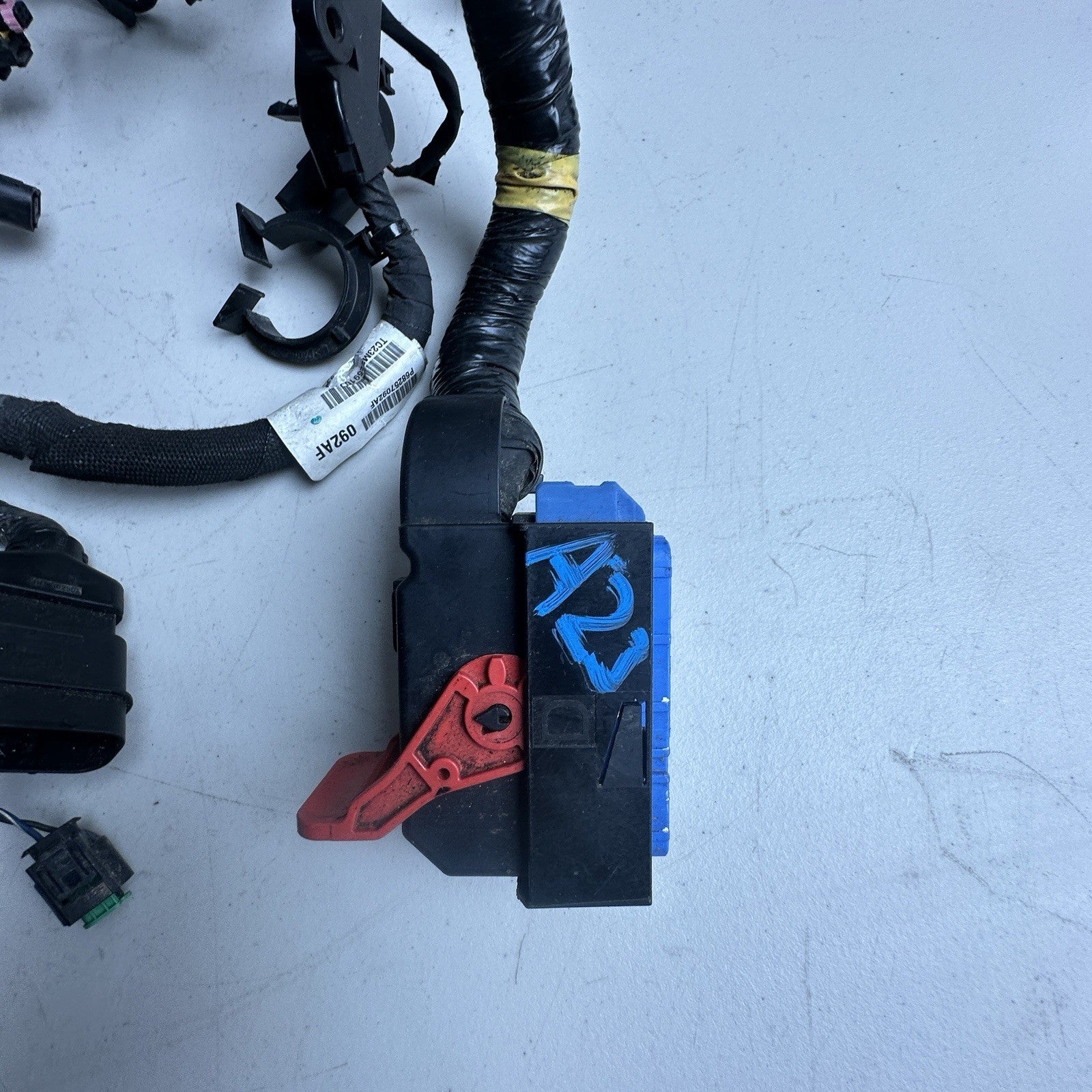 2017-2021 JEEP COMPASS 2.4L ENGINE WIRING HARNESS P68257092AF OEM