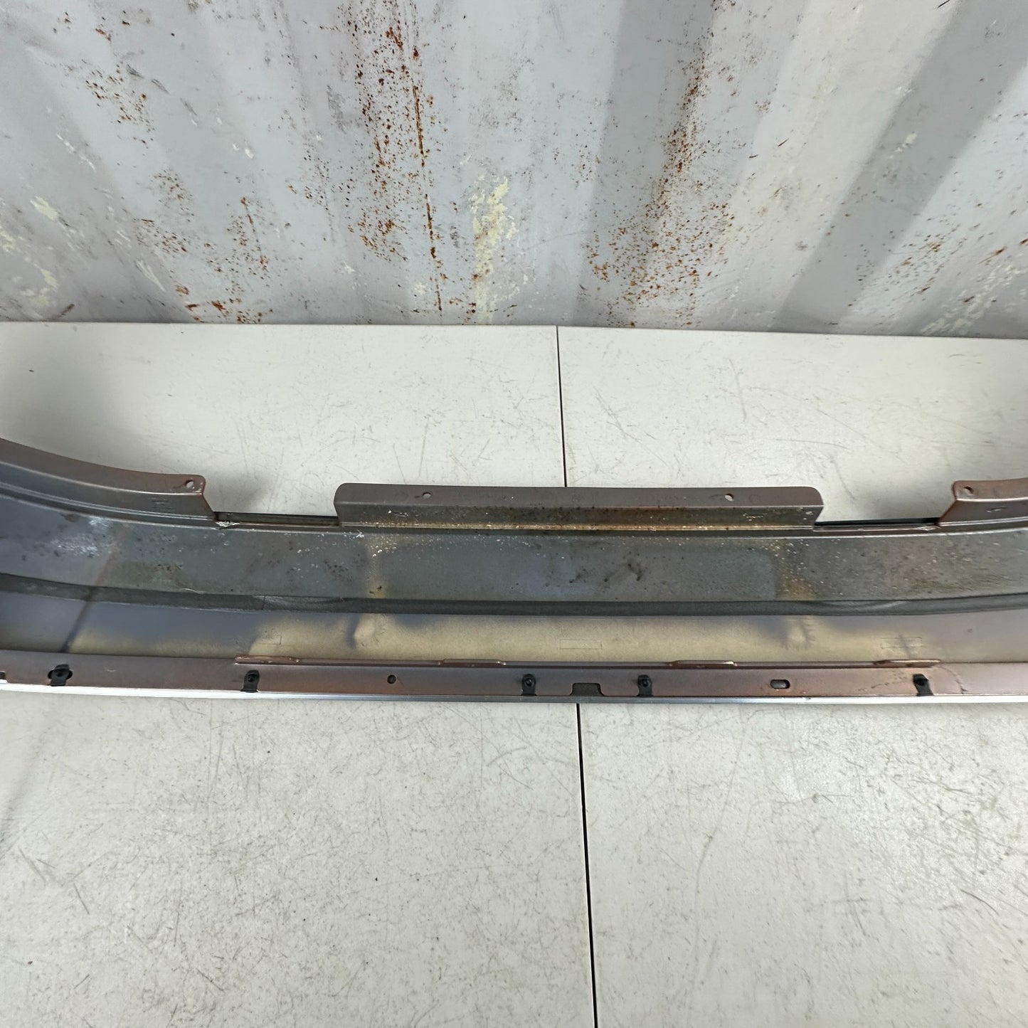 05-13 CHEVROLET CORVETTE C6 HARD TOP ROOF EXTENSION COVER REAR PANEL ORANGE OEM