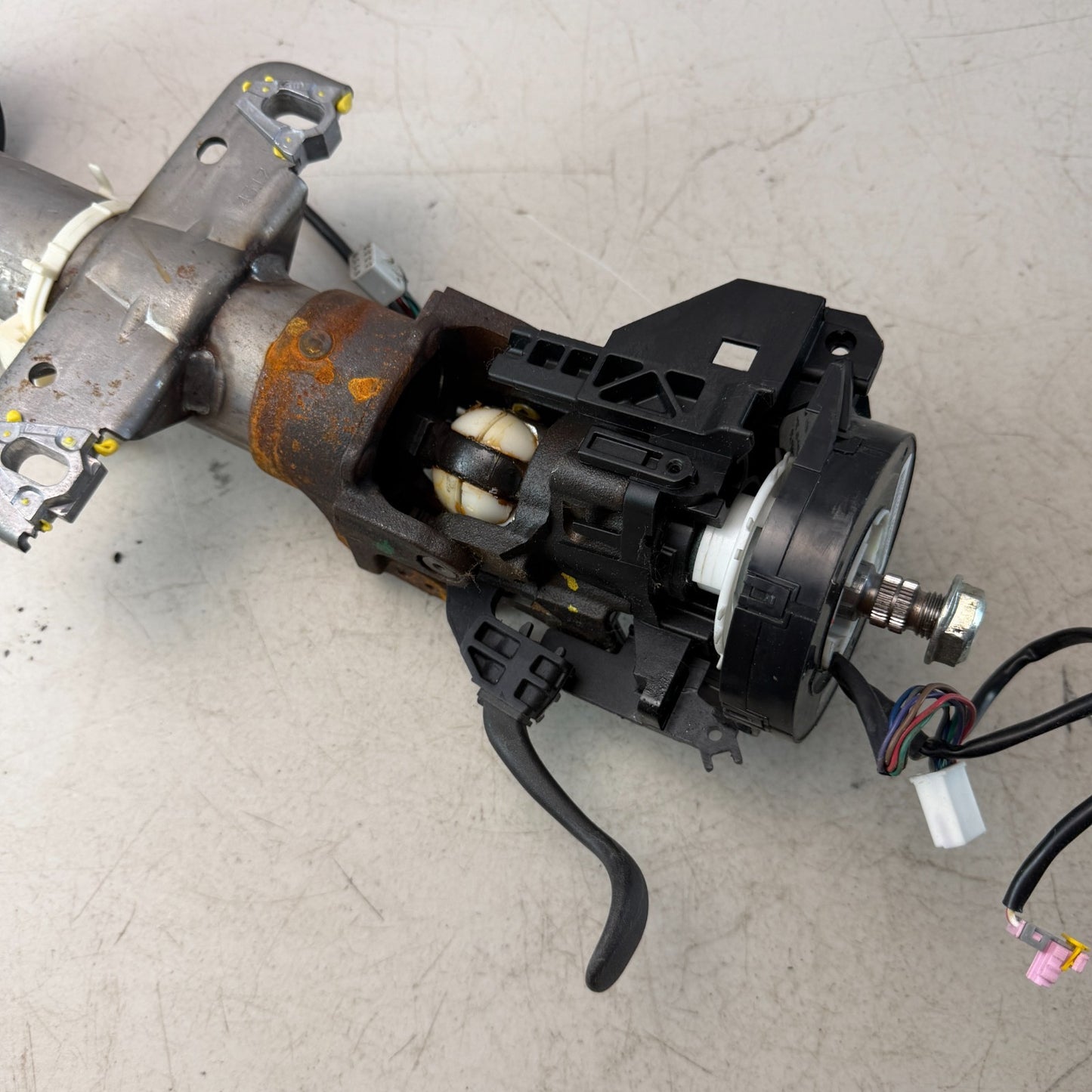 2005-2008 CHEVROLET CORVETTE C6 TELESCOPIC STEERING COLUMN MOTOR ASSEMBLY OEM