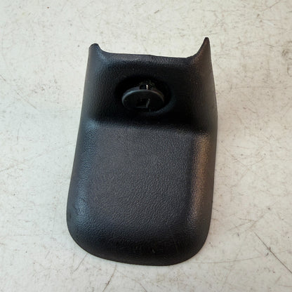 05-13 CHEVROLET CORVETTE C6 FRONT SEAT ADJUSTER TRACK RAIL COVER TRIM BLACK OEM