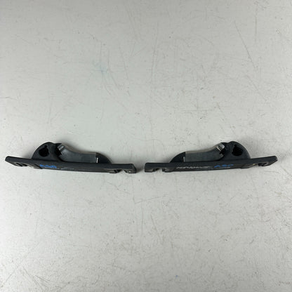 05-13 CHEVROLET CORVETTE FRONT LEFT & RIGHT TOP RAIL FOLDING LATCH STRIKERS OEM