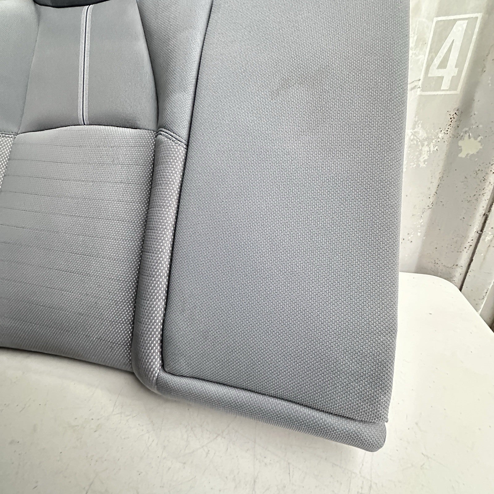 2020-22 TOYOTA COROLLA REAR RIGHT SEAT UPPER CUSHION COVER CUPHOLDER OEM GRAY