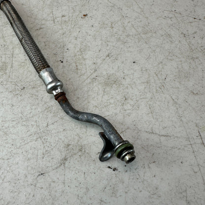 2015-2018 MERCEDES W205 C300 ENGINE TURBOCHARGER OIL FEED HOSE LINE PIPE OEM