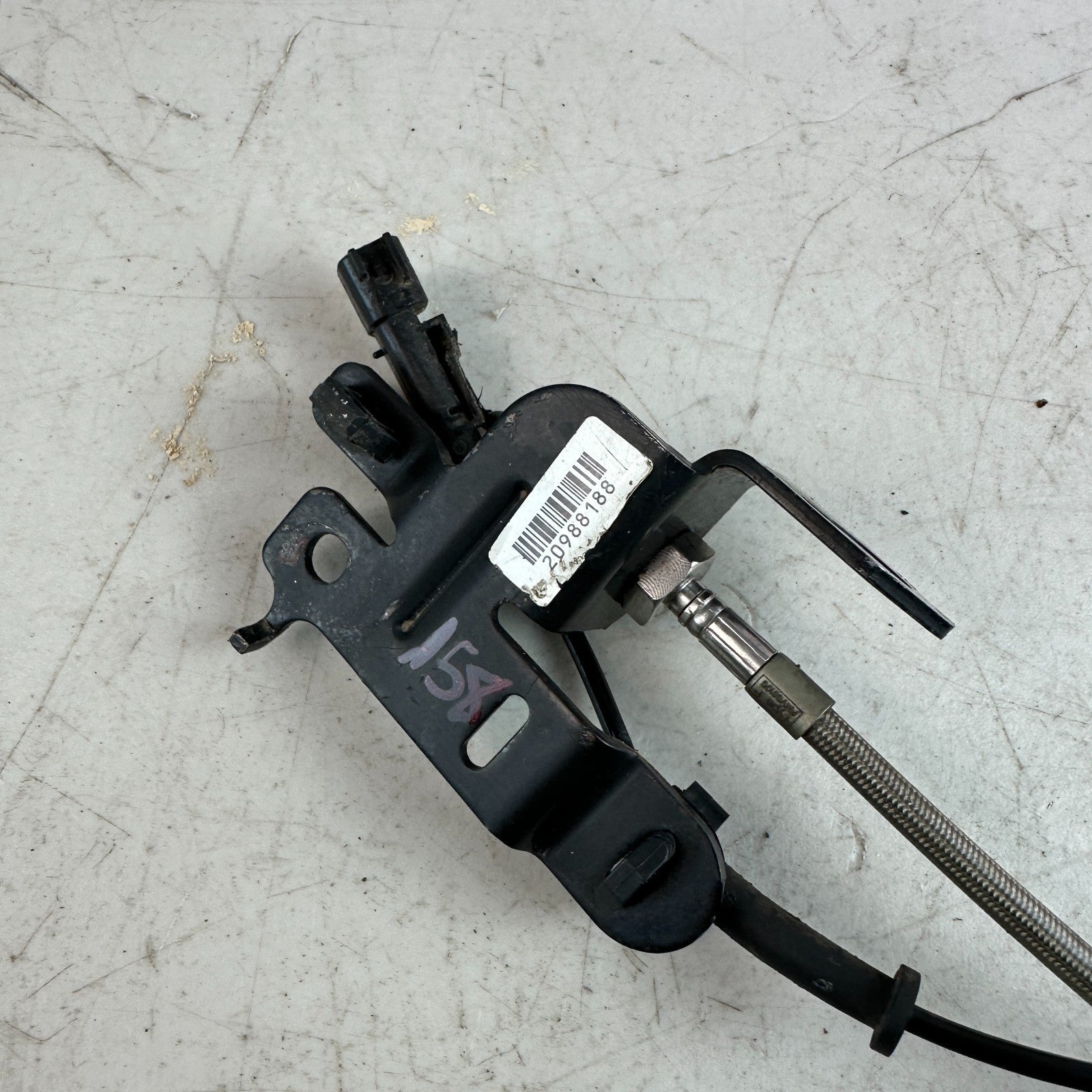2014-2019 CHEVROLET CORVETTE REAR RIGHT PASSENGER BRAKE HOSE W/ ABS SENSOR OEM
