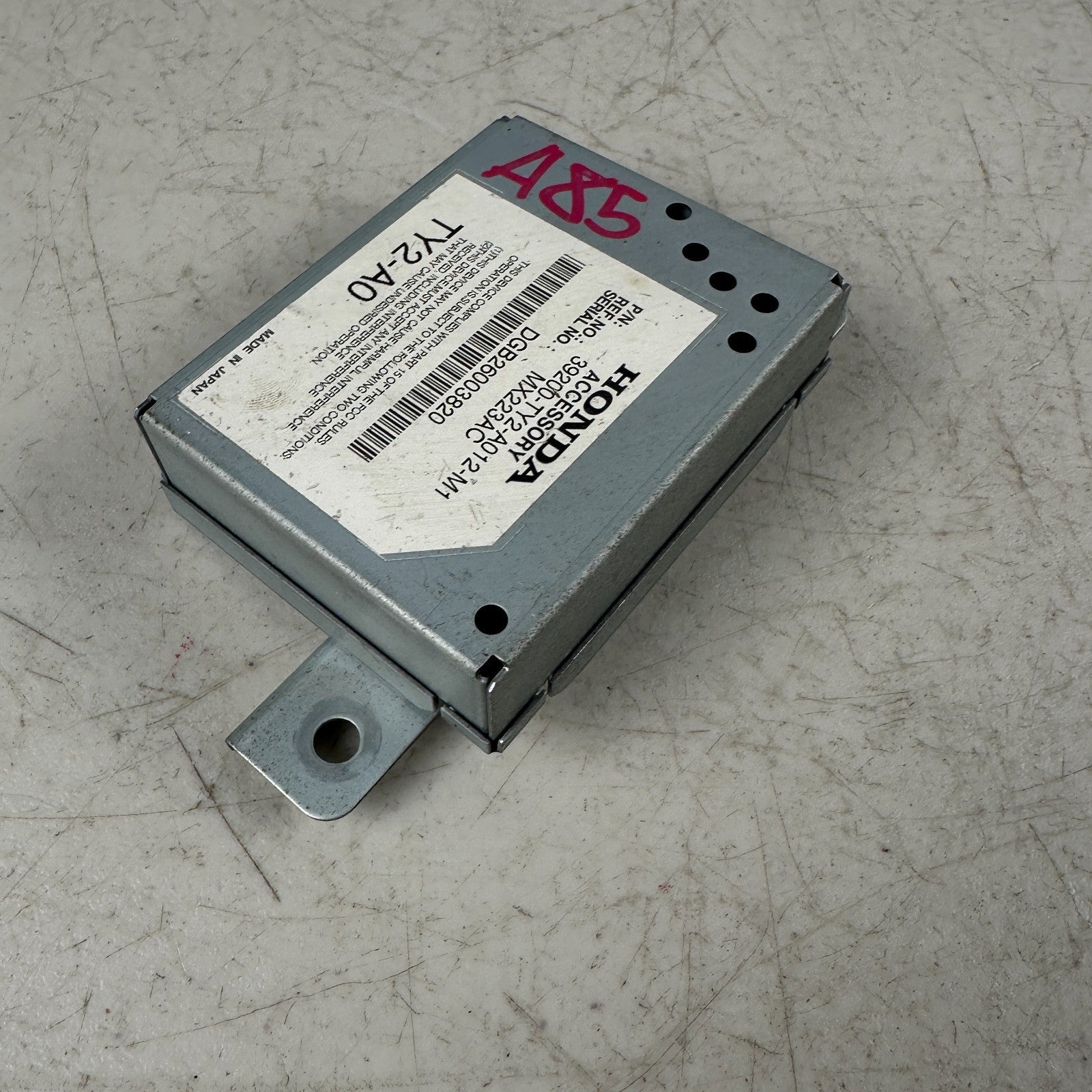 2014-2017 ACURA RLX ACTIVE NOISE COMPUTER CONTROL MODULE UNIT 39200-TY2-A012 OEM