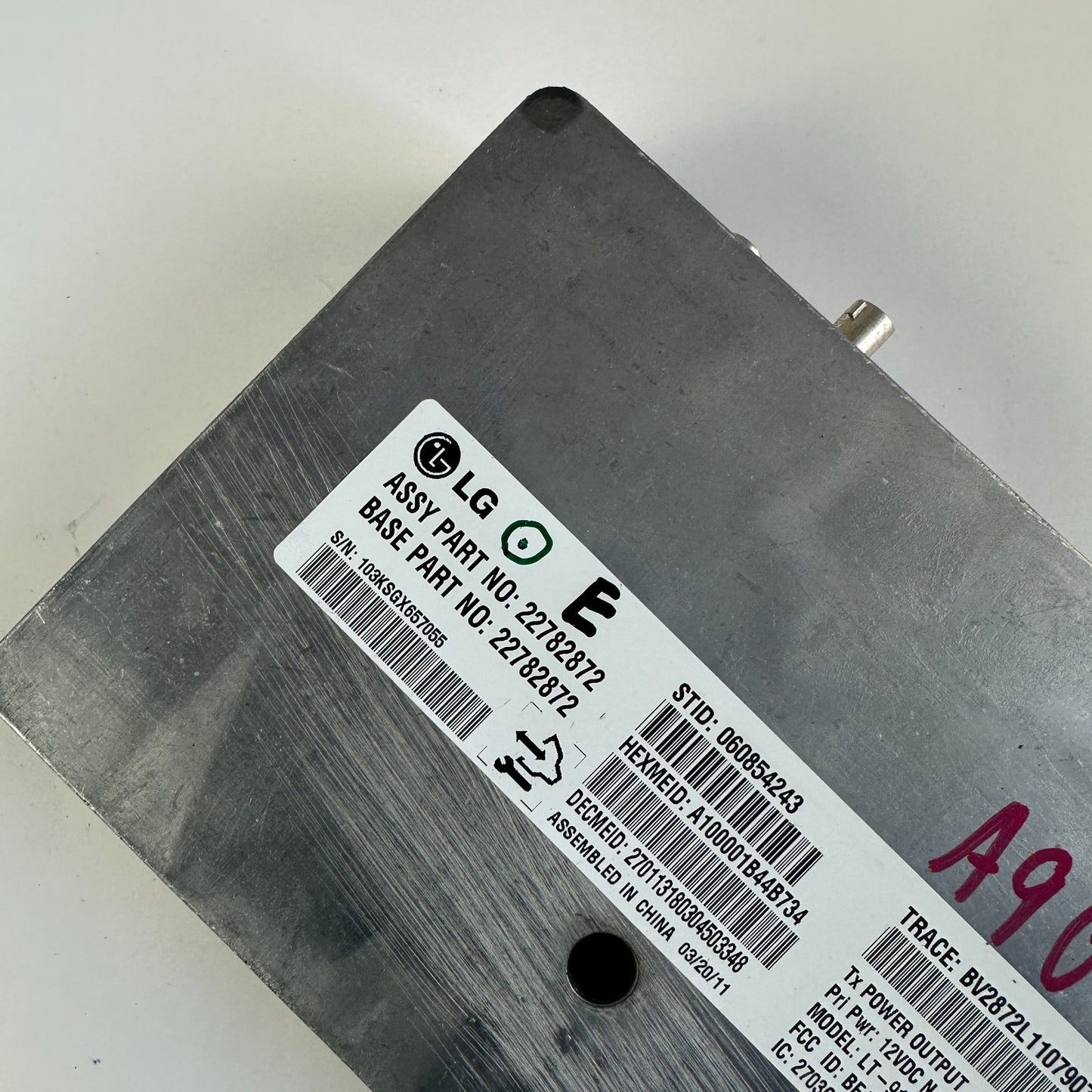11-12 CHEVY CAMARO ONSTAR BLUETOOTH COMMUNICATION CONTROL MODULE 22782872 OEM