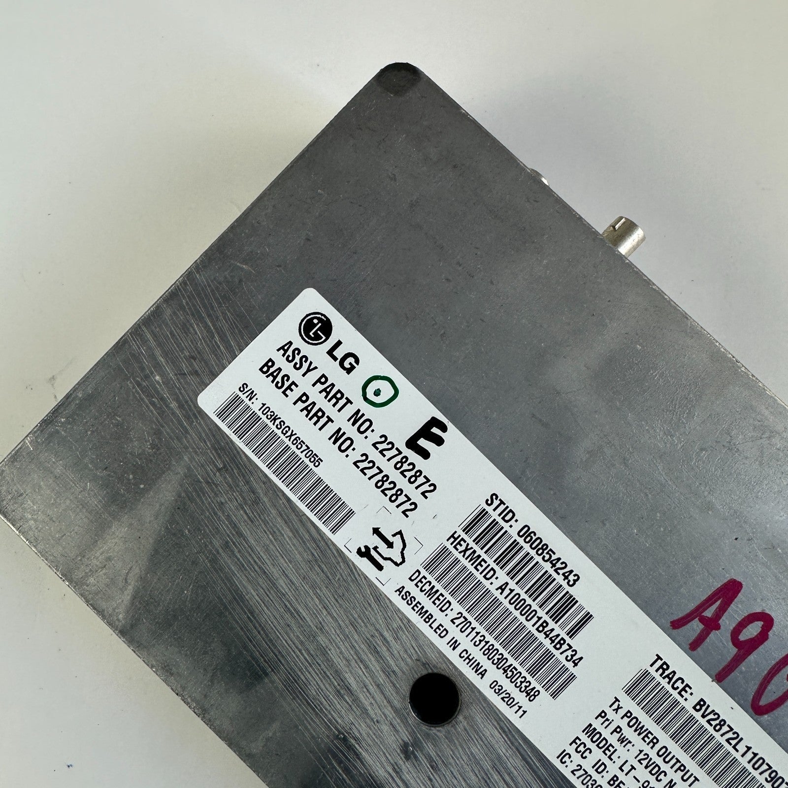 11-12 CHEVY CAMARO ONSTAR BLUETOOTH COMMUNICATION CONTROL MODULE 22782872 OEM